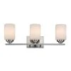 Mod Pod 22 in. 3-Light Polished Chrome Bathroom Vanity Light Fixture with Frosted Glass Cylinder Shades by Bel Air Lighting -GlowNest Shop polished chrome bel air lighting vanity lighting 70523 pc 64 1000