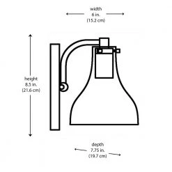 1-Light Polished Chrome Bathroom Vanity Light Fixture with Clear Glass Shade by Bel Air Lighting -GlowNest Shop polished chrome bel air lighting vanity lighting 71691 pc 77 1000