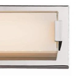 Patterson 6-Watt Polished Chrome Integrated LED Bathroom Vanity Light Fixture by Bel Air Lighting -GlowNest Shop polished chrome bel air lighting vanity lighting mdn 1335 c3 1000