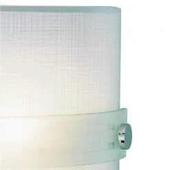 Morie 1-Light Polished Chrome Wall Sconce Light Fixture with Frosted Glass Linen Shade by Bel Air Lighting 9 Morie 1-Light Polished Chrome Wall Sconce Light Fixture with Frosted Glass Linen Shade by Bel Air Lighting -GlowNest Shop polished chrome bel air lighting wall sconces mdn 842 c3 1000