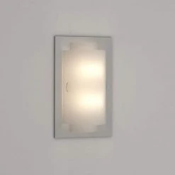 Noelle 2-Light Polished Chrome Wall Sconce Light Fixture with Frosted Glass Shade by Bel Air Lighting 12 Noelle 2-Light Polished Chrome Wall Sconce Light Fixture with Frosted Glass Shade by Bel Air Lighting -GlowNest Shop polished chrome bel air lighting wall sconces mdn 843 40 1000