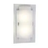 Noelle 2-Light Polished Chrome Wall Sconce Light Fixture with Frosted Glass Shade by Bel Air Lighting -GlowNest Shop polished chrome bel air lighting wall sconces mdn 843 64 1000