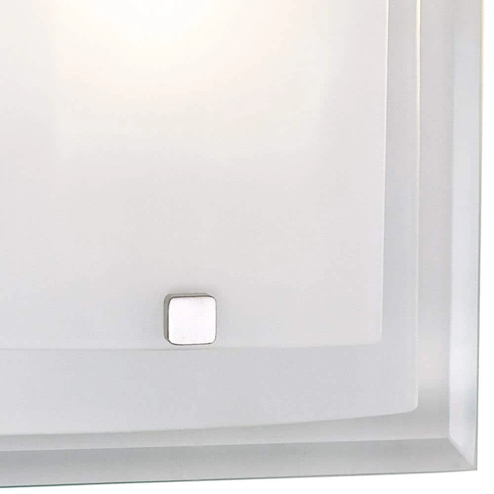 Norfolk 1-Light Polished Chrome Wall Sconce Light Fixture with Frosted Glass Shade by Bel Air Lighting 6 Norfolk 1-Light Polished Chrome Wall Sconce Light Fixture with Frosted Glass Shade by Bel Air Lighting - Image 4