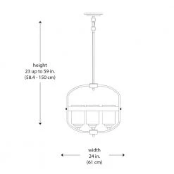 6-Light Oil Rubbed Bronze and Antique Gold Hanging Kitchen Pendant Light with Metal and Clear Glass Shades by Bel Air Lighting -GlowNest Shop rubbed oil bronze and antique gold bel air lighting chandeliers 10986 rob ag c3 1000