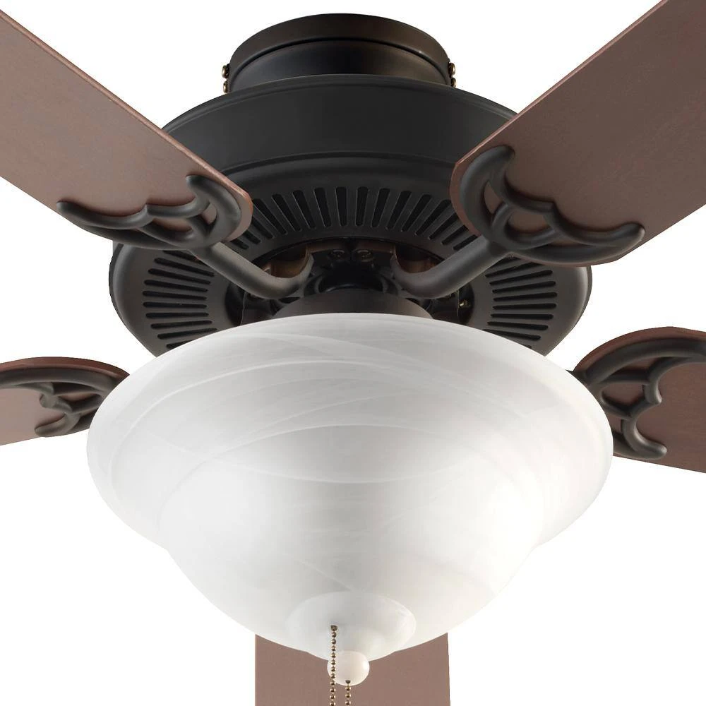 Solana 52 in. Indoor Oil Rubbed Bronze Ceiling Fan with Light Kit and Reversible Blades by Bel Air Lighting 7 Solana 52 in. Indoor Oil Rubbed Bronze Ceiling Fan with Light Kit and Reversible Blades by Bel Air Lighting - Image 5