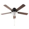 Solana 52 in. Indoor Oil Rubbed Bronze Ceiling Fan with Light Kit and Reversible Blades by Bel Air Lighting 1 Solana 52 in. Indoor Oil Rubbed Bronze Ceiling Fan with Light Kit and Reversible Blades by Bel Air Lighting -GlowNest Shop rubbed oil bronze bel air lighting ceiling fans with lights f 1000 rob 64 1000