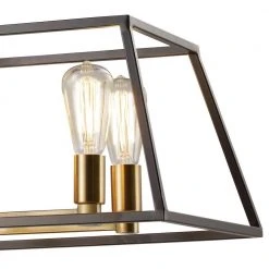 Adams 8-Light Oil Rubbed Bronze Island Hanging Kitchen Pendant Light with Metal Shade by Bel Air Lighting -GlowNest Shop rubbed oil bronze bel air lighting chandeliers 10468 rob c3 1000