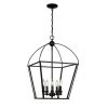 Agnew 5-Light Oil Rubbed Bronze Hanging Kitchen Pendant Light with Metal Shade by Bel Air Lighting -GlowNest Shop rubbed oil bronze bel air lighting chandeliers 10815 rob 64 1000