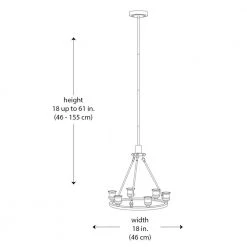 Underwood 6-Light Rubbed Oil Bronze Wagon Wheel Hanging Kitchen Pendant Light by Bel Air Lighting 13 Underwood 6-Light Rubbed Oil Bronze Wagon Wheel Hanging Kitchen Pendant Light by Bel Air Lighting -GlowNest Shop rubbed oil bronze bel air lighting chandeliers 70846 rob 40 1000