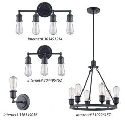 Underwood 6-Light Rubbed Oil Bronze Wagon Wheel Hanging Kitchen Pendant Light by Bel Air Lighting 14 Underwood 6-Light Rubbed Oil Bronze Wagon Wheel Hanging Kitchen Pendant Light by Bel Air Lighting -GlowNest Shop rubbed oil bronze bel air lighting chandeliers 70846 rob a0 1000