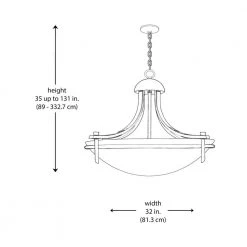 Vitalian 4-Light Oil Rubbed Bronze Hanging Kitchen Pendant Light with Frosted Glass Shade by Bel Air Lighting -GlowNest Shop rubbed oil bronze bel air lighting chandeliers 8178 rob 77 1000