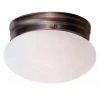 Dash 10 in. 2-Light Oil Rubbed Bronze Flush Mount Kitchen Ceiling Light Fixture with Marbleized Glass by Bel Air Lighting -GlowNest Shop rubbed oil bronze bel air lighting flush mount lights 3621 rob 64 1000