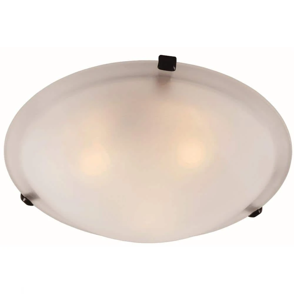12 in. 2-Light Oil Rubbed Bronze Flush Mount Kitchen Ceiling Light Fixture with Marbleized Glass Shade by Bel Air Lighting 3 12 in. 2-Light Oil Rubbed Bronze Flush Mount Kitchen Ceiling Light Fixture with Marbleized Glass Shade by Bel Air Lighting