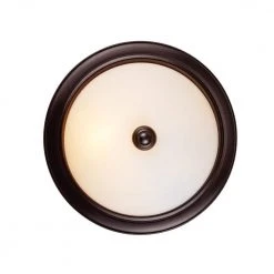 Mod Pod 11.5 in. 1-Light Oil Rubbed Bronze Flush Mount Kitchen Ceiling Light Fixture with Frosted Glass by Bel Air Lighting 10 Mod Pod 11.5 in. 1-Light Oil Rubbed Bronze Flush Mount Kitchen Ceiling Light Fixture with Frosted Glass by Bel Air Lighting -GlowNest Shop rubbed oil bronze bel air lighting flush mount lights 70526 11 rob 4f 1000