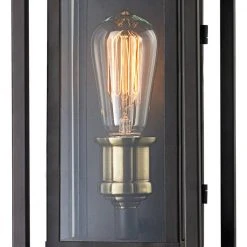 1-Light Oil Rubbed Bronze Outdoor Wall Light Sconce Lantern by Bel Air Lighting -GlowNest Shop rubbed oil bronze bel air lighting outdoor sconces 50220 rob c3 1000