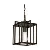 Eastwood II 10 in. 1-Light Oil Rubbed Bronze Hanging Mini Kitchen Pendant Light with Clear Glass Shade by Bel Air Lighting -GlowNest Shop rubbed oil bronze bel air lighting pendant lights 10210 rob 64 1000