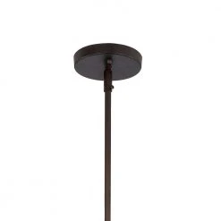 Mesh 1-Light Oil Rubbed Bronze Hanging Mini Kitchen Pendant Light with Metal Shade by Bel Air Lighting -GlowNest Shop rubbed oil bronze bel air lighting pendant lights 10221 rob 4f 1000