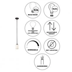 Mod Pod 1-Light Oil Rubbed Bronze Hanging Mini Kitchen Pendant Light with Frosted Glass Cylinder Shade by Bel Air Lighting 11 Mod Pod 1-Light Oil Rubbed Bronze Hanging Mini Kitchen Pendant Light with Frosted Glass Cylinder Shade by Bel Air Lighting -GlowNest Shop rubbed oil bronze bel air lighting pendant lights 70520 rob 40 1000