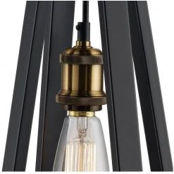 Gatlin 1-Light Oil Rubbed Bronze Hanging Mini Kitchen Pendant Light with Metal Shade by Bel Air Lighting -GlowNest Shop rubbed oil bronze bel air lighting pendant lights pnd 1093 4f 1000