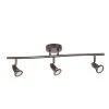 Stingray 2 ft. 3-Light Rubbed Oil Bronze Fixed Track Lighting Kit by Bel Air Lighting