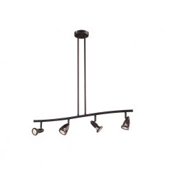 Stingray 2.7 ft. 4-Light Rubbed Oil Bronze Track Lighting Kit by Bel Air Lighting