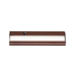 Signature 12 in. LED Rubbed Oil Bronze Under Cabinet Light with Frosted Glass by Bel Air Lighting