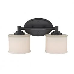 Cahill 2-Light Oil Rubbed Bronze Bathroom Vanity Light Fixture with Frosted Glass Shades by Bel Air Lighting 10 Cahill 2-Light Oil Rubbed Bronze Bathroom Vanity Light Fixture with Frosted Glass Shades by Bel Air Lighting -GlowNest Shop rubbed oil bronze bel air lighting vanity lighting 70722 rob c3 1000