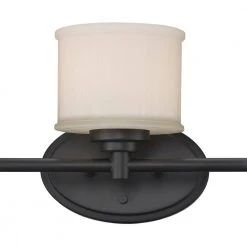 Cahill 3-Light Oil Rubbed Bronze Bathroom Vanity Light Fixture with Frosted Glass Shades by Bel Air Lighting -GlowNest Shop rubbed oil bronze bel air lighting vanity lighting 70723 rob 4f 1000