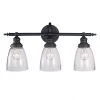 Jennifer 3-Light Oil Rubbed Bronze Bathroom Vanity Light Fixture with Clear Glass Shades by Bel Air Lighting -GlowNest Shop rubbed oil bronze bel air lighting vanity lighting 70833 rob 64 1000
