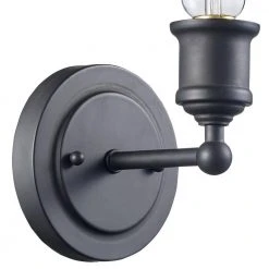 Underwood 1-Light Oil Rubbed Bronze Wall Sconce Light Fixture by Bel Air Lighting -GlowNest Shop rubbed oil bronze bel air lighting vanity lighting 70841 rob 4f 1000