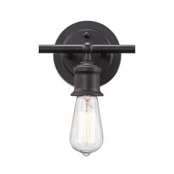 Underwood 12 in. 3-Light Oil Rubbed Bronze Bathroom Vanity Light Fixture by Bel Air Lighting -GlowNest Shop rubbed oil bronze bel air lighting vanity lighting 70843 rob 4f 1000