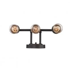 Underwood 12 in. 3-Light Oil Rubbed Bronze Bathroom Vanity Light Fixture by Bel Air Lighting -GlowNest Shop rubbed oil bronze bel air lighting vanity lighting 70843 rob 66 1000