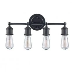 Underwood 17.25 in. 4-Light Oil Rubbed Bronze Bathroom Vanity Light Fixture by Bel Air Lighting -GlowNest Shop rubbed oil bronze bel air lighting vanity lighting 70844 rob c3 1000