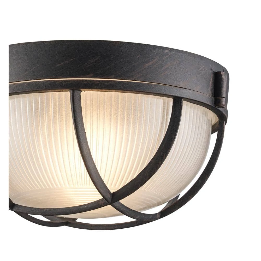 GlowNest Shop -GlowNest Shop rust bel air lighting bulkhead lights 41515 rt 1f 1000