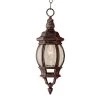 Parsons 1-Light Rust Hanging Outdoor Pendant Light with Clear Glass by Bel Air Lighting -GlowNest Shop rust bel air lighting outdoor pendant lights 4065 rt 64 1000