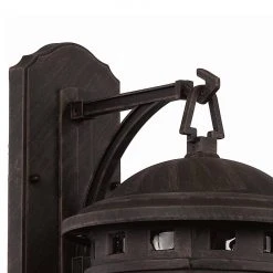 Boardwalk 16.25 in. 1-Light Rust Outdoor Wall Light Sconce Lantern with Water Glass by Bel Air Lighting 10 Boardwalk 16.25 in. 1-Light Rust Outdoor Wall Light Sconce Lantern with Water Glass by Bel Air Lighting -GlowNest Shop rust bel air lighting outdoor sconces 40371 rt c3 1000