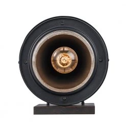 Avalon 9 in. 1-Light Rust Outdoor Wall Light Sconce Lantern with Crackled Glass by Bel Air Lighting -GlowNest Shop rust bel air lighting outdoor sconces 40381 rt 77 1000