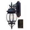 Francisco 3-Light Rust Outdoor Wall Light Sconce Lantern with Clear Glass by Bel Air Lighting -GlowNest Shop rust bel air lighting outdoor sconces 4054 rt 64 1000