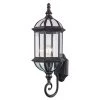 Wentworth 1-Light Large Rust Outdoor Wall Light Sconce Lantern with Clear Glass by Bel Air Lighting -GlowNest Shop rust bel air lighting outdoor sconces 4180 rt 64 1000