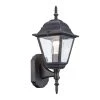 Argyle 1-Light Rust Outdoor Wall Light Coach Lantern with Clear Glass by Bel Air Lighting -GlowNest Shop rust bel air lighting outdoor sconces 4412 rt 64 1000
