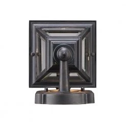 Argyle 1-Light Rust Outdoor Wall Light Coach Lantern with Clear Glass by Bel Air Lighting -GlowNest Shop rust bel air lighting outdoor sconces 4412 rt fa 1000