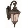 Commons 1-Light Rust Outdoor Wall Light Sconce Lantern with Seeded Glass by Bel Air Lighting -GlowNest Shop rust bel air lighting outdoor sconces 5043 rt 64 1000