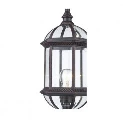 Wentworth 1-Light Rust Outdoor Lamp Post Lantern Mount with Clear Glass by Bel Air Lighting 16 Wentworth 1-Light Rust Outdoor Lamp Post Lantern Mount with Clear Glass by Bel Air Lighting -GlowNest Shop rust bel air lighting post lanterns 4186 rt 4f 1000