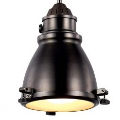 Performance 1-Light Weathered Bronze Hanging Mini Kitchen Pendant Light with Metal Shade by Bel Air Lighting -GlowNest Shop weathered bronze bel air lighting pendant lights pnd 1004 wb c3 1000