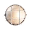 Aria 8 in. 1-Light White Round Bulkhead Outdoor Wall Light with Frosted Glass by Bel Air Lighting 2 Aria 8 in. 1-Light White Round Bulkhead Outdoor Wall Light with Frosted Glass by Bel Air Lighting -GlowNest Shop white bel air lighting bulkhead lights 41505 wh 64 1000