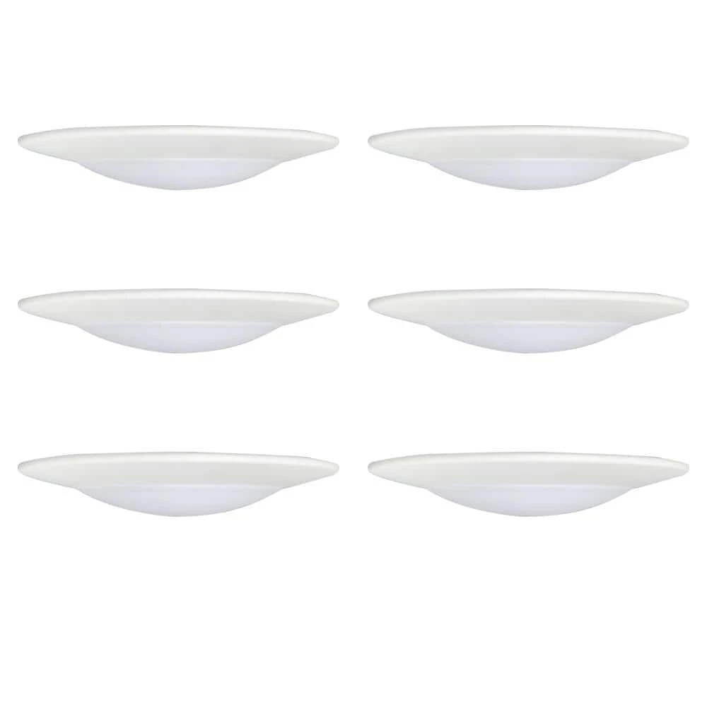 7.5 in. White Integrated LED Flush Mount Kitchen Ceiling Light Fixture (6-Pack) by Bel Air Lighting 8 7.5 in. White Integrated LED Flush Mount Kitchen Ceiling Light Fixture (6-Pack) by Bel Air Lighting - Image 7