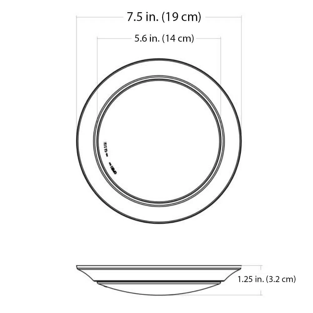 Vanowen 7.5 in. 13-Watt White Integrated LED Flush Mount Kitchen Ceiling Light Fixture by Bel Air Lighting 6 Vanowen 7.5 in. 13-Watt White Integrated LED Flush Mount Kitchen Ceiling Light Fixture by Bel Air Lighting - Image 4