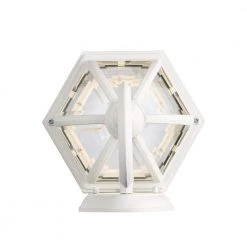 Wentworth 1-Light Large White Outdoor Wall Light Sconce Lantern with Clear Glass by Bel Air Lighting -GlowNest Shop white bel air lighting outdoor sconces 4180 wh 1d 1000