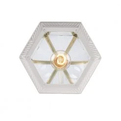 Wentworth 1-Light Small White Outdoor Wall Light Sconce Lantern with Clear Glass by Bel Air Lighting 12 Wentworth 1-Light Small White Outdoor Wall Light Sconce Lantern with Clear Glass by Bel Air Lighting -GlowNest Shop white bel air lighting outdoor sconces 4181 wh 1d 1000