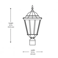 San Rafael 1-Light White Outdoor Lamp Post Lantern Mount with Clear Glass by Bel Air Lighting -GlowNest Shop white bel air lighting post lanterns 4260 wh 77 1000
